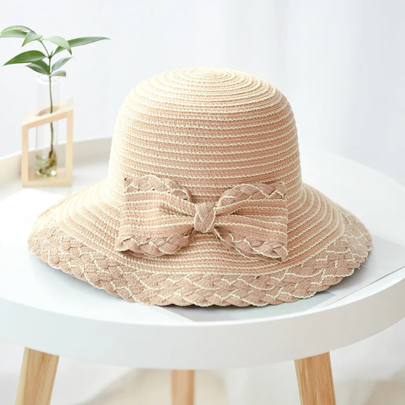 SAGACE женская летняя пляжная шляпа соломенная модная повседневная ручной работы с