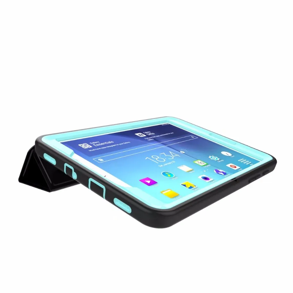Умный кожаный чехол для Samsung Galaxy Tab S2 8 0 SM-T710 T715 новый чехол-книжка с откидной