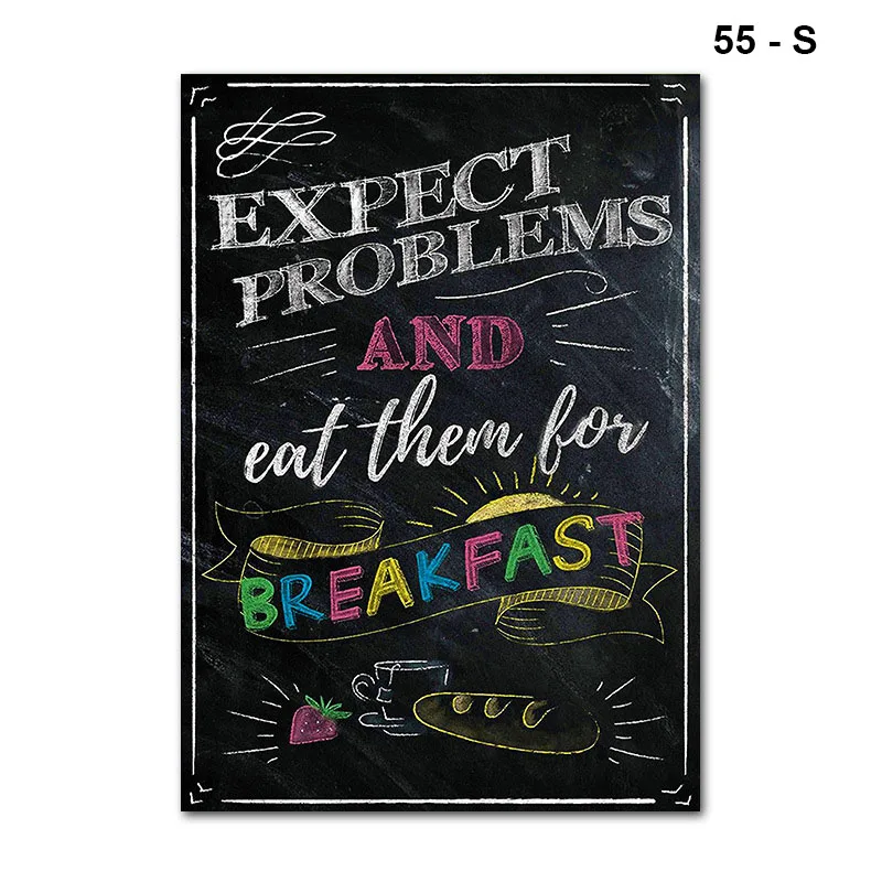 55 Newly Motivational Classroom Wall Posters Inspirational Quotes for Students Teacher Classroom Decorations TE889 - Цвет: 55