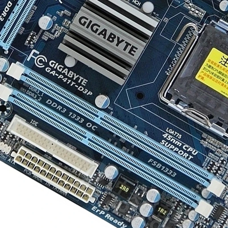 Настольная Материнская плата GIGABYTE GA-P41T-D3P LGA775 DDR3 ATX | Компьютеры и офис
