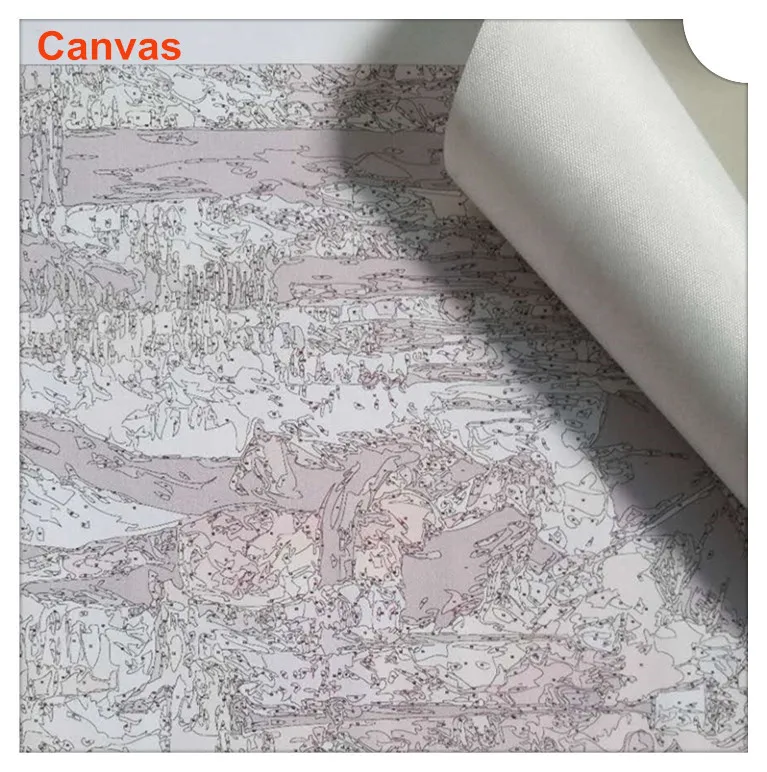 DIY Раскрашивание картинки по номерам живопись холст с каллиграфией для гостиной