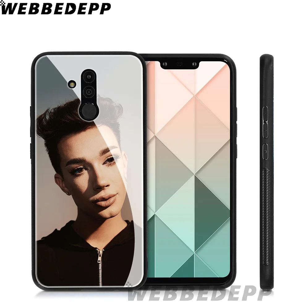 Чехол из закаленного стекла WEBBEDEPP James Charles Sister для Huawei Mate 20 P20 P10 P Smart 2019 2018 &amp Honor 10 9 8X