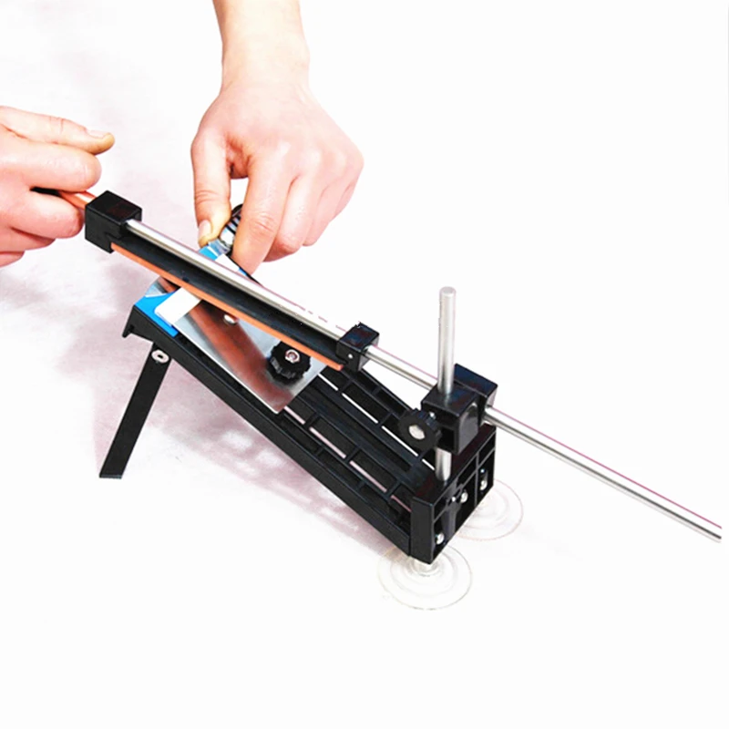 1 Set New fixed angle knife sharpener professional sharpening tool set meal grindstone diamond grinding board available bar | Дом и сад