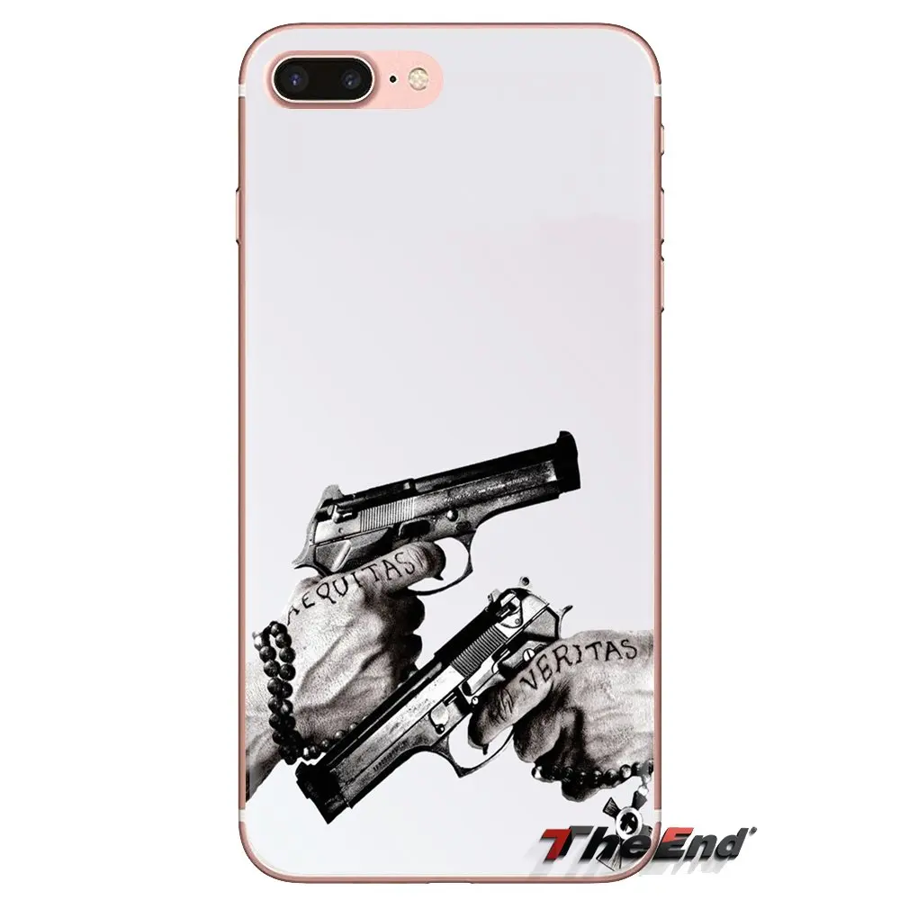 For Huawei G7 G8 P7 P8 P9 P10 P20 P30 Lite Mini Pro P Smart Plus 2017 2018 2019 The Boondock Saints Veritas TPU Transparent Case |