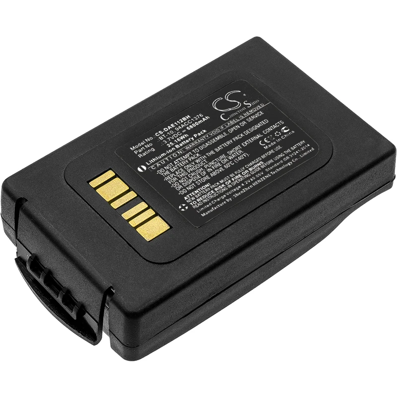 Cameron sino батарея для Datalogic 94ACC1376 94ACC1377 BT 10 штрих код аккумулятор сканера Li Ion 6800
