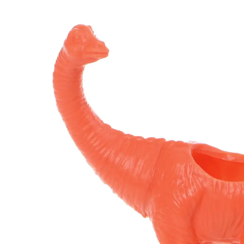 Пластиковый цветочный горшок с животным рисунком динозавра сочный растительный