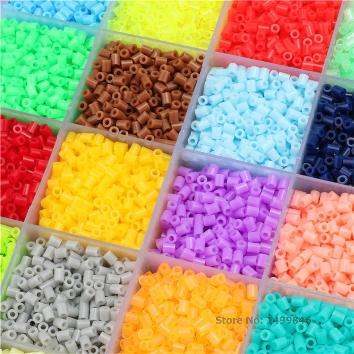 2,6 мм Хама бисер набор игрушек DIY Perler Хама бисер строительные наборы Развивающие игрушки для детей подарок