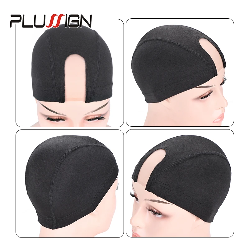 Plussign парик на сетке черные кружевные парики для париков изготовления S/M/L 3