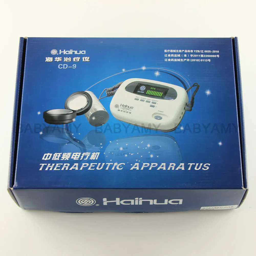 Haihua CD-9 Pro серийный быстрый результат терапевтический и диагностический аппарат электрическая стимуляция устройство для акупунктурной терапии 110-220