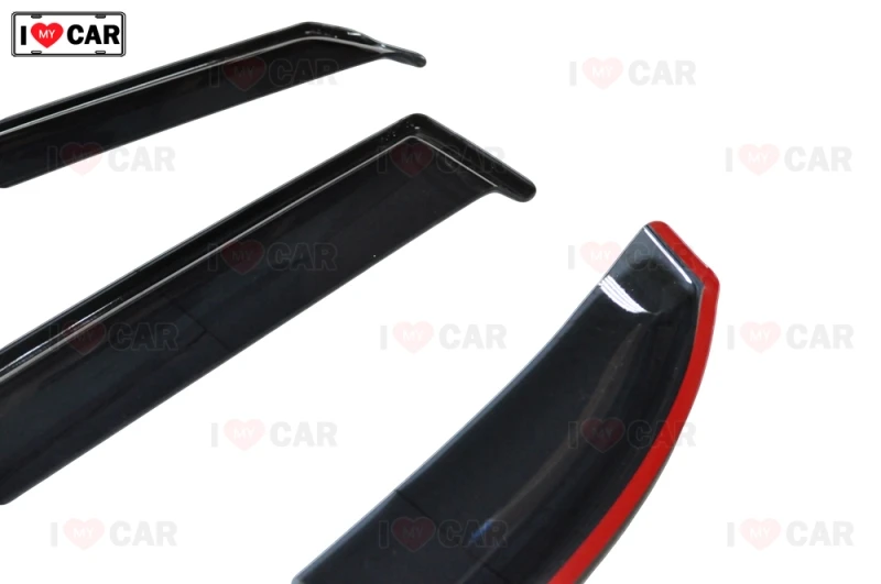 Дефлектор окон автомобиля для Kia Rio X-Line 2017-хэтчбек ветрозащитный козырек от