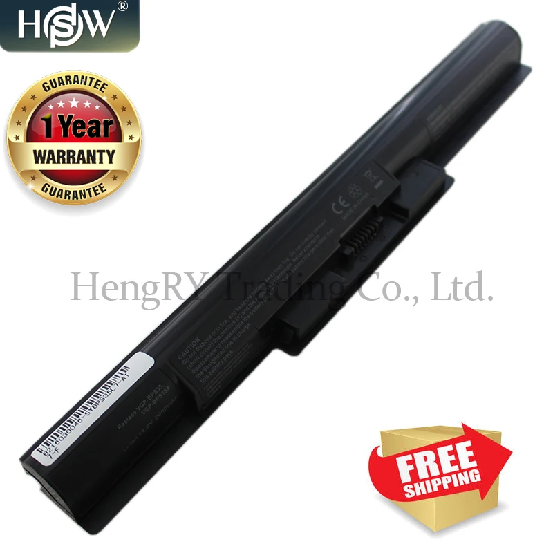 HSW 4 батареи VGP BPS35A для SONY Vaio Fit 14E 15E SVF1521A2E SVF15217SC SVF14215SC SVF15218SC BPS35 BPS35A|Аккумуляторы