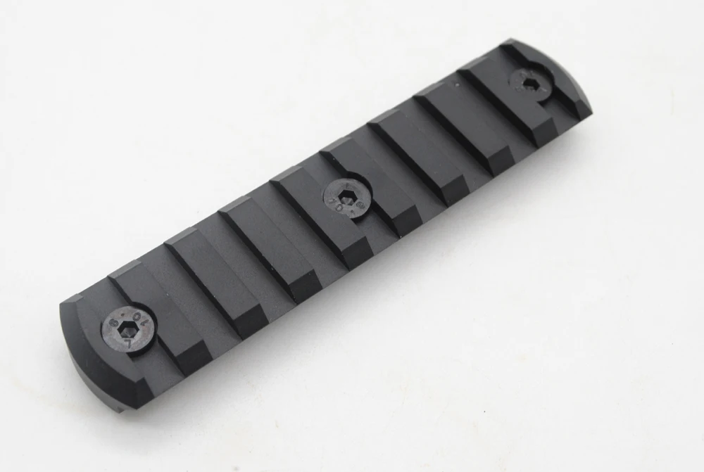 TriRock 2 шт./компл. 5 7 9 11 13 слотов CNC алюминиевый Picatiny/Weaver Rail Section для Keymod Handguard Mount|rail