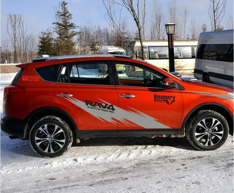 Набор наклеек из ПВХ для автомобилей Discovery RAV4 Стикеры спорта и гонок|sticker sport|pvc