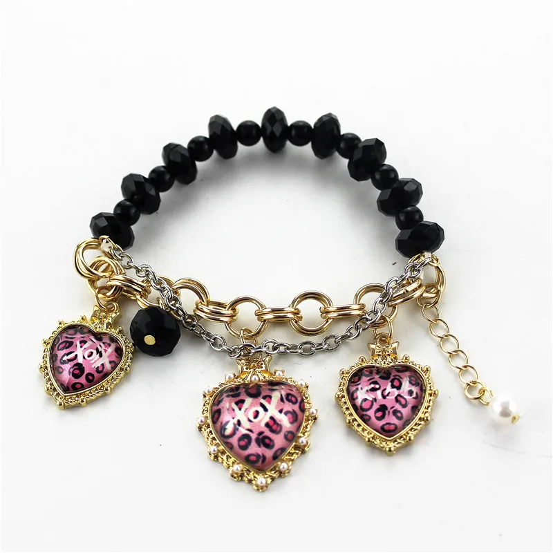 Модный браслет 2014 новый модный и чистый свежий элегантный с леопардовым принтом