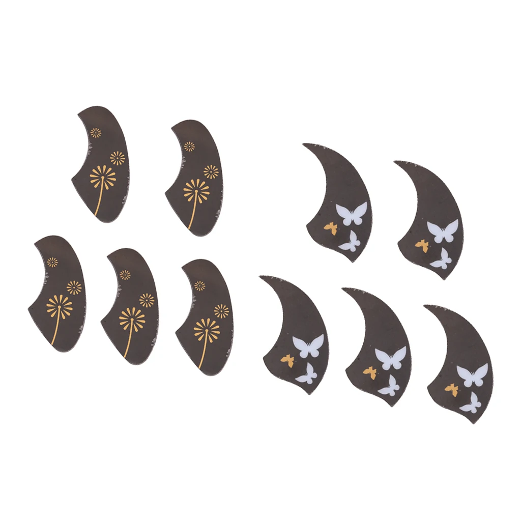 

10Pieces Ukulele Pickguard Anti Scratch Plate Mini Pickguard For Ukulele