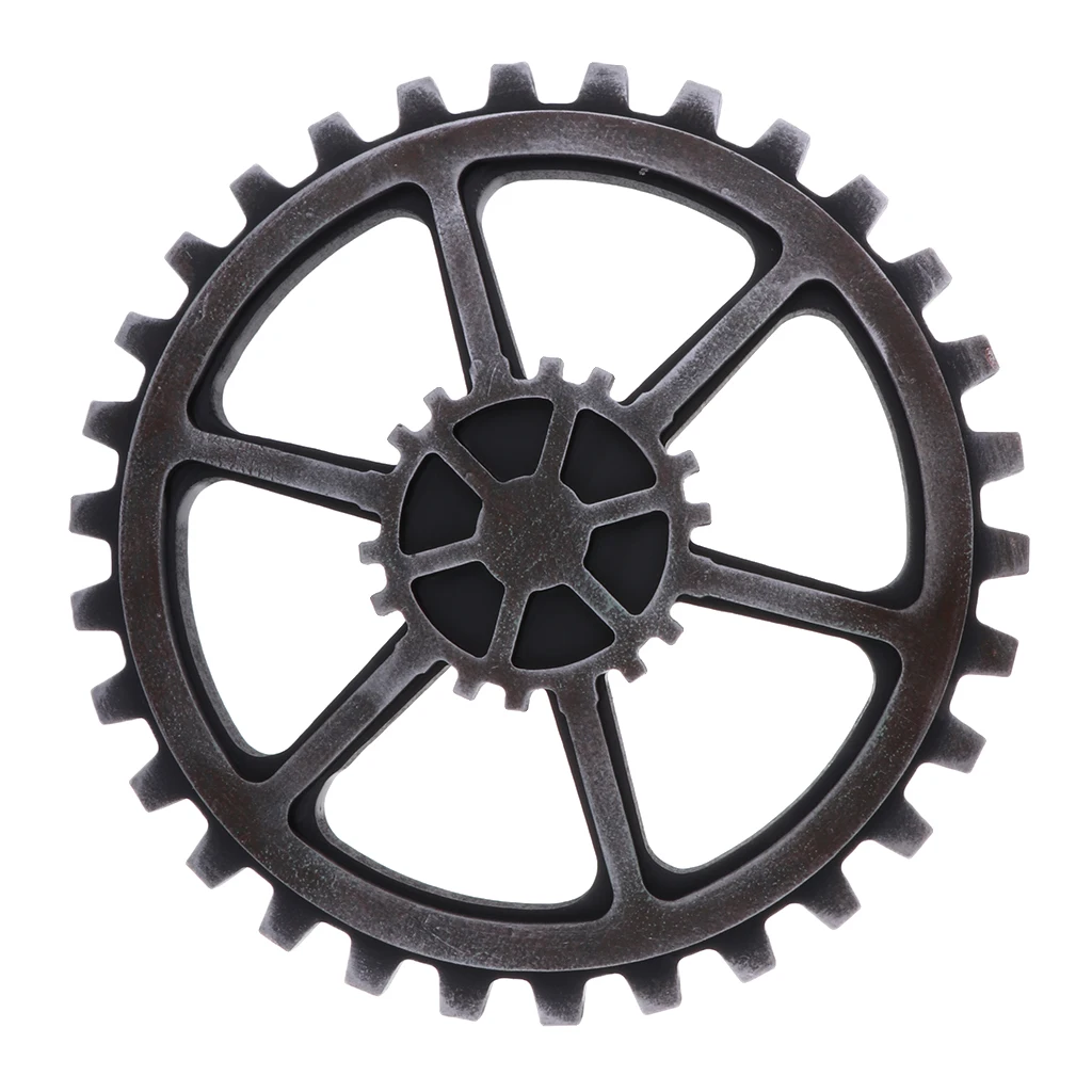 Современная модная настенная подвесная деревянная шестерня модель настенного