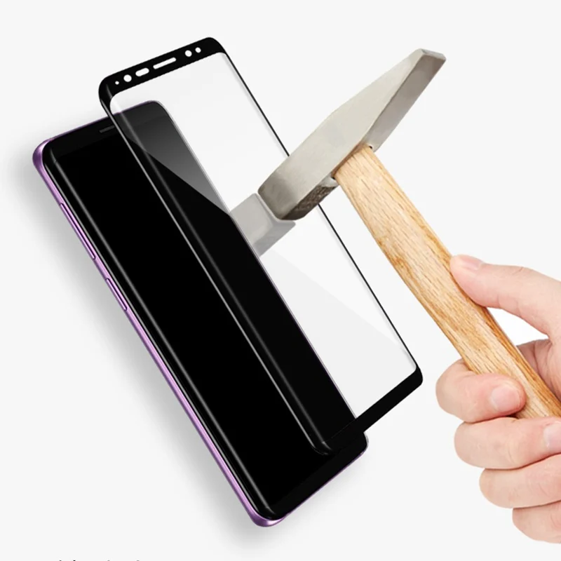 Полное покрытие закаленное стекло для Samsung Galaxy S9 + plus экран защитный 6 2 дюйма