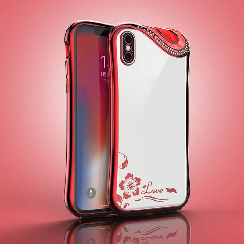 Factory direct sales 2018 new For iPhoneX TPU fashion soft shell iPhone7/8 waistline mobile phone who | Мобильные телефоны и