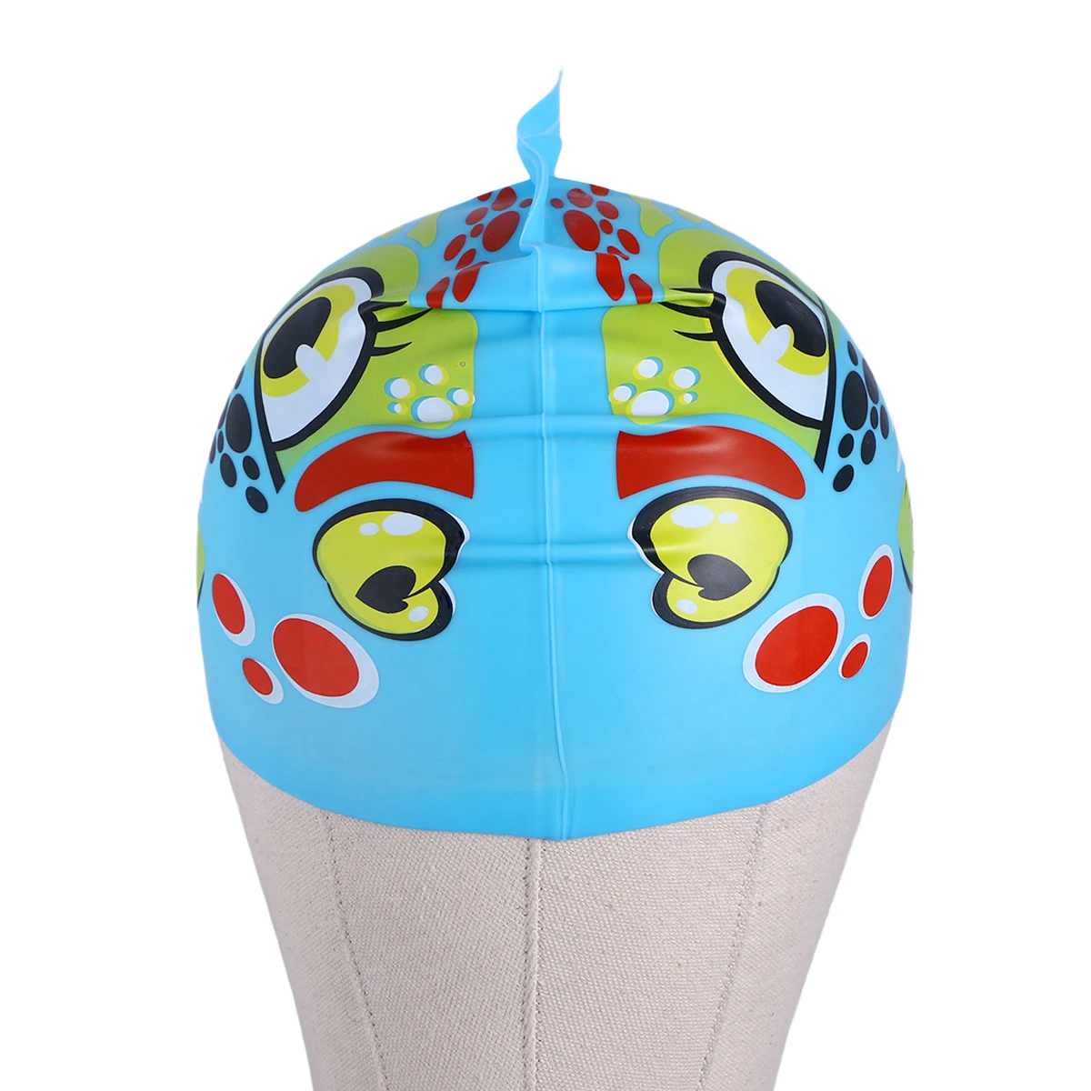 Силиконовая шапочка для плавания унисекс с рисунком рыбы милая