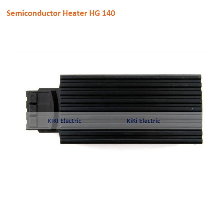 

DIN Rail 35mm type Semiconductor Heater HG140 100W PTC Heating Element Industrial Heater Moisture Trap work with temp Controller