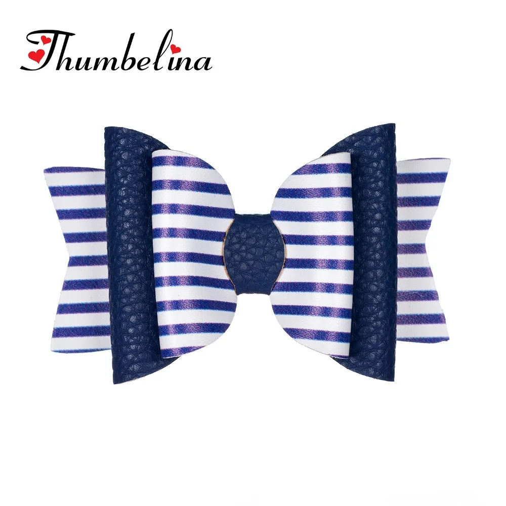Thumbelina Радужная принцесса заколки для волос повязки для волос с блестками с зажимом Танцевальная вечеринка бант заколка для волос для девочек аксессуары для волос