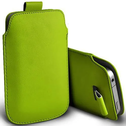 green Чехол для UMIDIGI S3 Pro Pull Tab из искусственной кожи, чехол для телефона, чехол s для UMIDIGI S3 Pro, чехол S 3 Pro S3Pro, универсальные сумки - Цвет: green