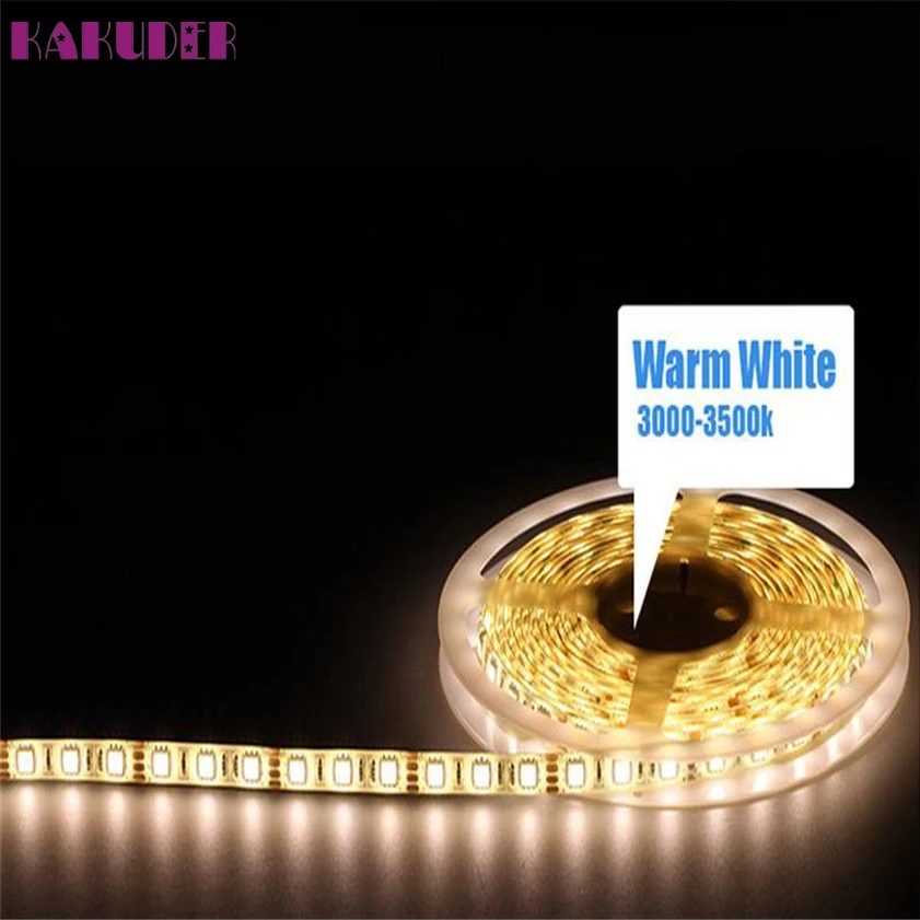 Высокое качество 10 м RGB 5050 водонепроницаемая светодиодная лента 300 SMD 24-клавишный