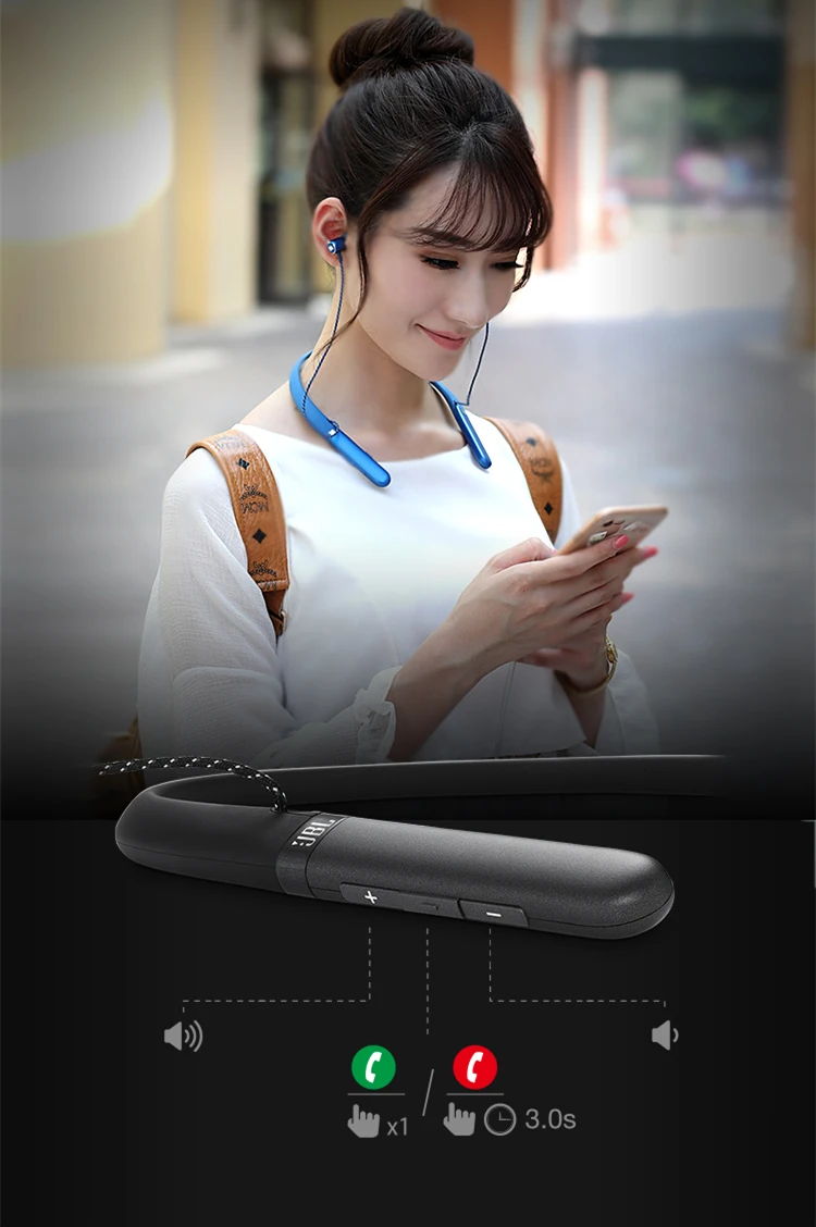 JBL live200BT Шейным Беспроводной Bluetooth Музыкальная гарнитура в ухо разъем наушники LIVE 200BT наушники