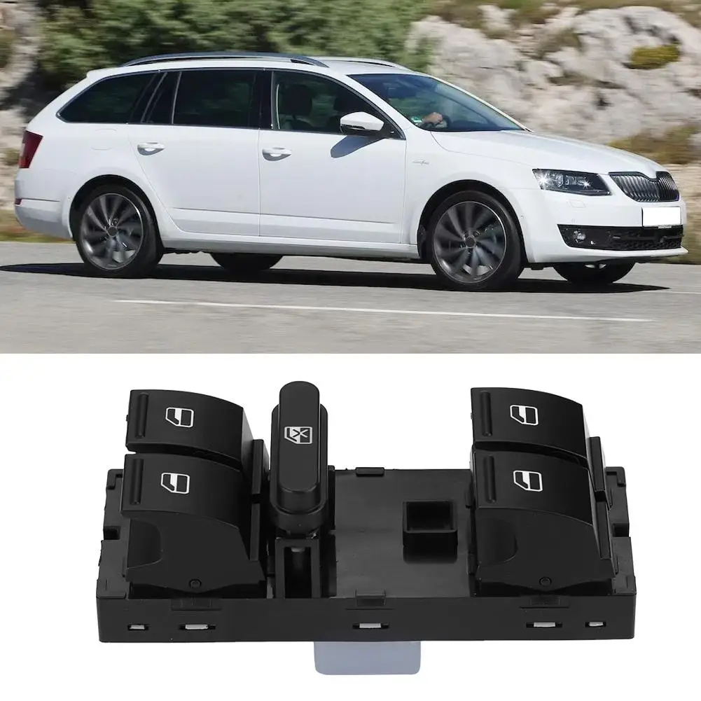 Главный переключатель стеклоподъемника 1Z0 959 858B для Skoda Fabia Octavia SuperB Yeti переключатель стеклоподъемника