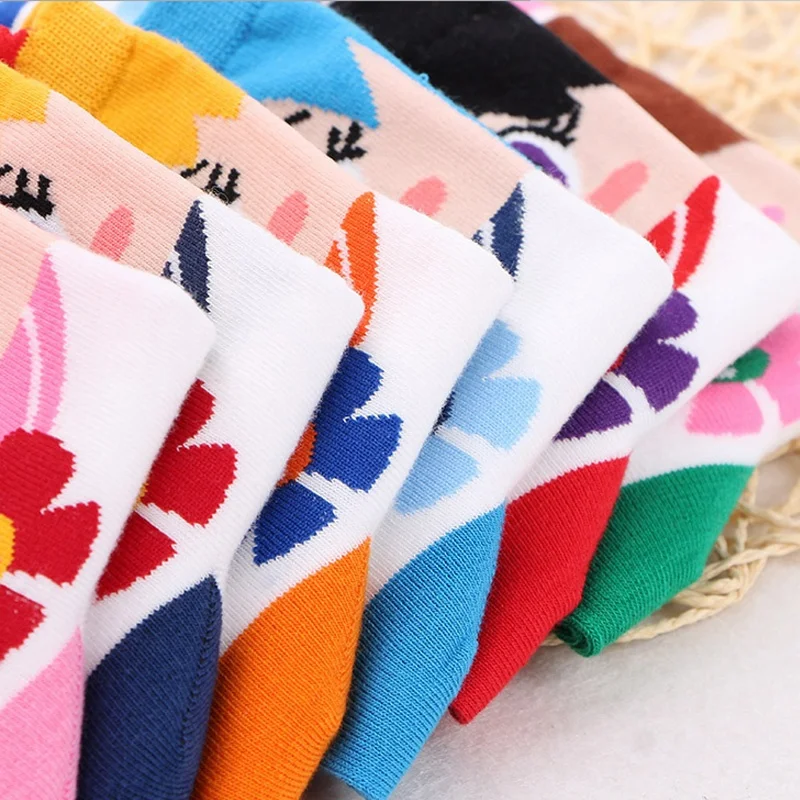 2018 Для женщин Обувь для девочек Носки Карамельный цвет 3D Сейлор Мун мультфильм