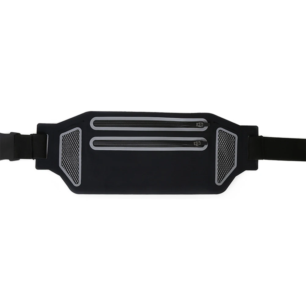 Большой ёмкость сумка с талией пояс эластичный открытый двойная молния Multi