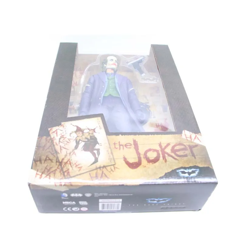 26 см NECA Джокер Бэтмен Темный рыцарь ПВХ фигурка коллекционная игрушка|batman dark