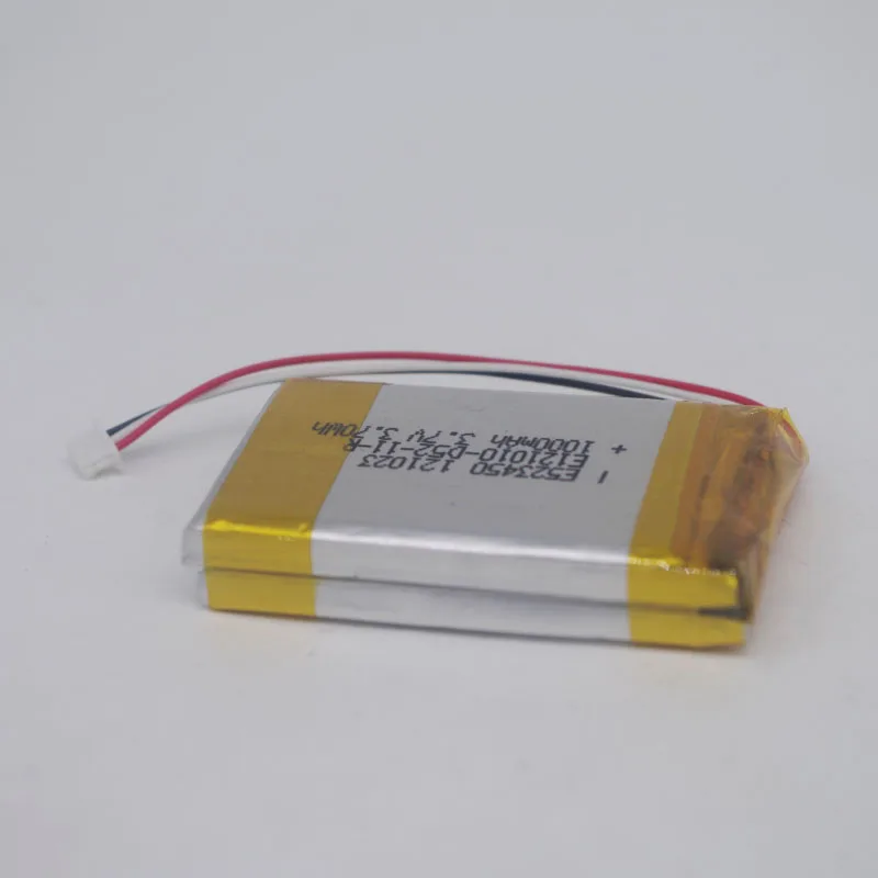3 7 V полимерный литиевый аккумулятор 503450x2 комбинированный 2000mah 3-проводной 1 25