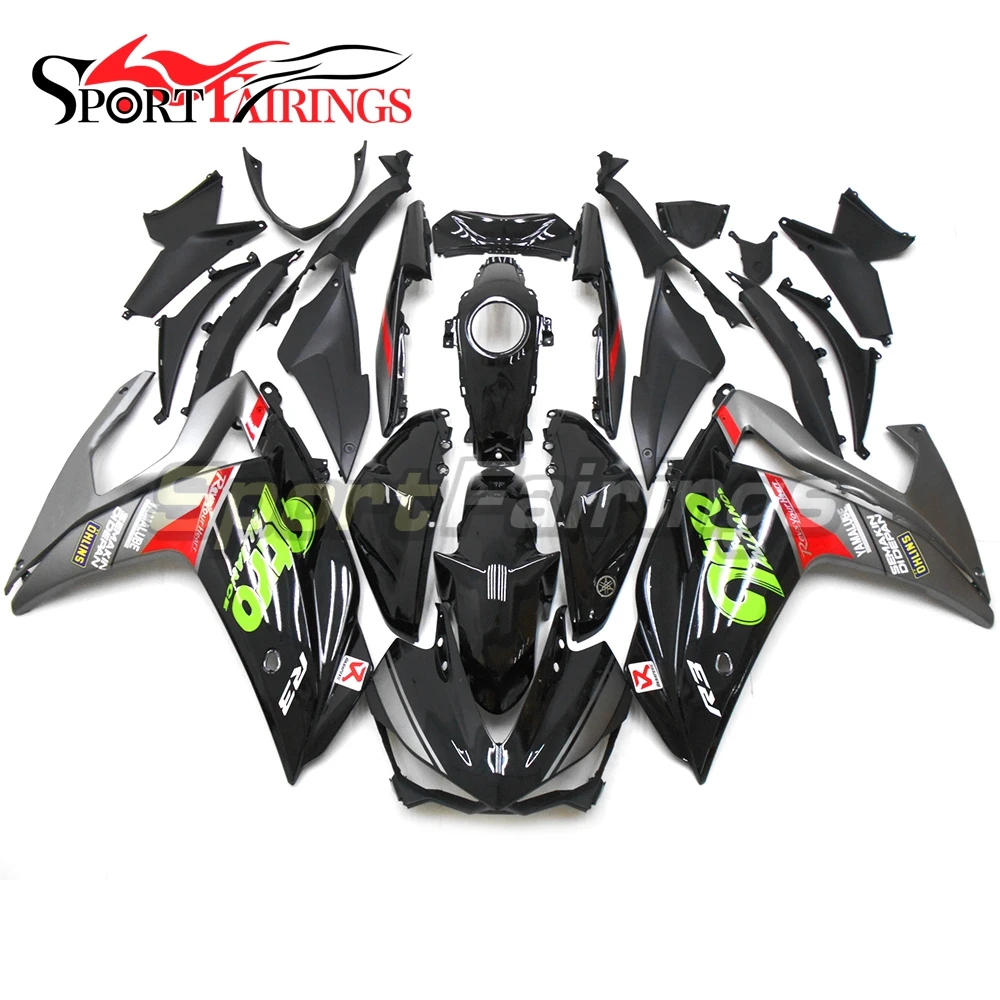

Gloss Black Grey Fairings For Yamaha R3 2015 R25 2015 2016 Injection ABS Plastic Motorcycle Fairing Kit Cowlings Full Cover New