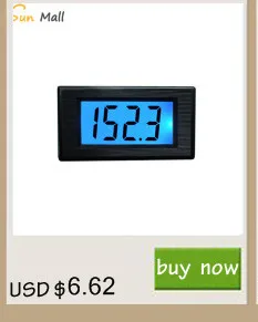 DC 0-100V 1A мини 0,2" светодиодный цифровой вольтметр Амперметр Вольт Амперметр индикатор напряжения тестер красный/синий/зеленый
