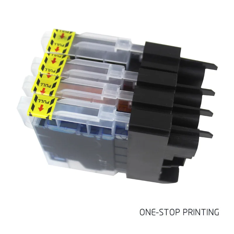 4X LC11 LC16 LC38 LC61 LC65 LC67 LC980 LC1100 чернильный картридж для Brother DCP- J140W DCP-145C DCP-165C DCP-185C |