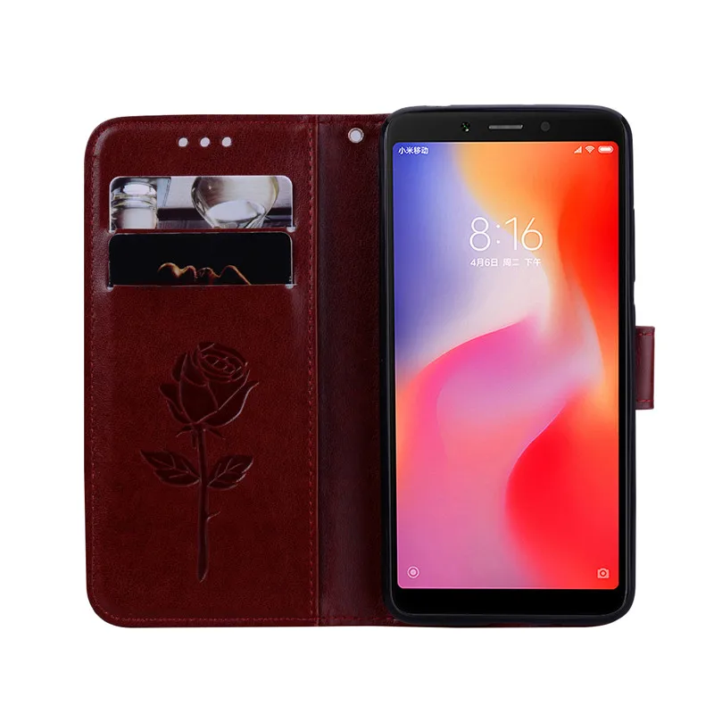 Чехол для Xiaomi Redmi 6A, чехол для Redmi 6, Мягкая силиконовая задняя крышка для Redmi 6, кожаный чехол-книжка для Xiaomi Redmi 6A 6 A A6, чехол для телефона s
