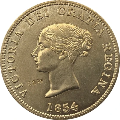 Канада 1854 1 пенни монеты КОПИЯ 34 2 мм|coin copy|coin coinscoin canada |