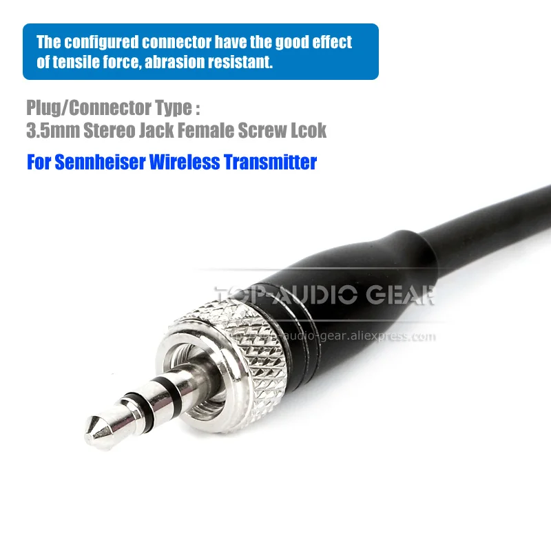 Петличный нагрудный микрофон с зажимом для Sennheiser EM SK XSW XS Wireless 1 2 ew D1 3731 3732 250