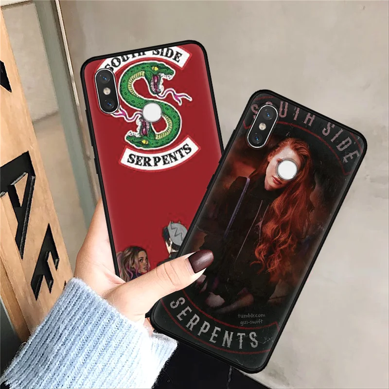 Ривердейл южной стороне змеи чехол для Xiaomi mi 9 A1 5X 6X A2 8 Lite Red mi Note 7 6 5 4 3 Pro 4X 5A S2 4A 5Plus 6A мягкий чехол из ТПУ