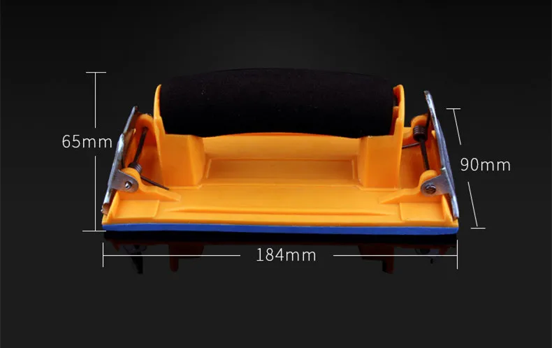 Ручной ленточный шлифовальный станок 184x90 мм Песочная бумага блок инструмент