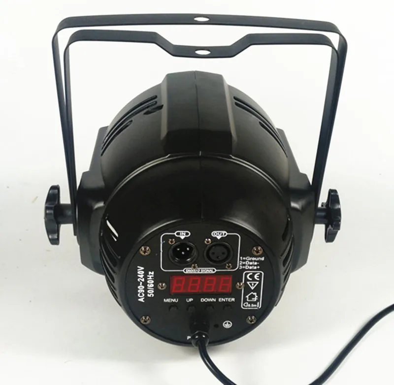 54 светодио дный 3 Вт LED par свет теплый белый pсветодио дный AR LED professional DJ оборудование диско огни