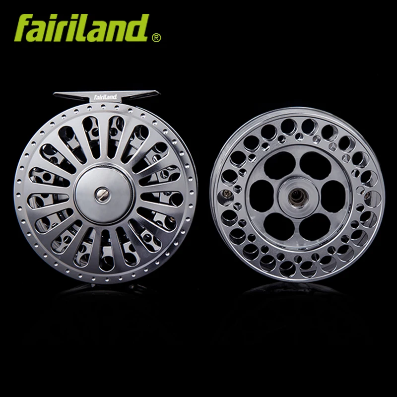 100 мм (7/8) Fly reel с запасной катушкой Прецизионная обработанная комбинированная из