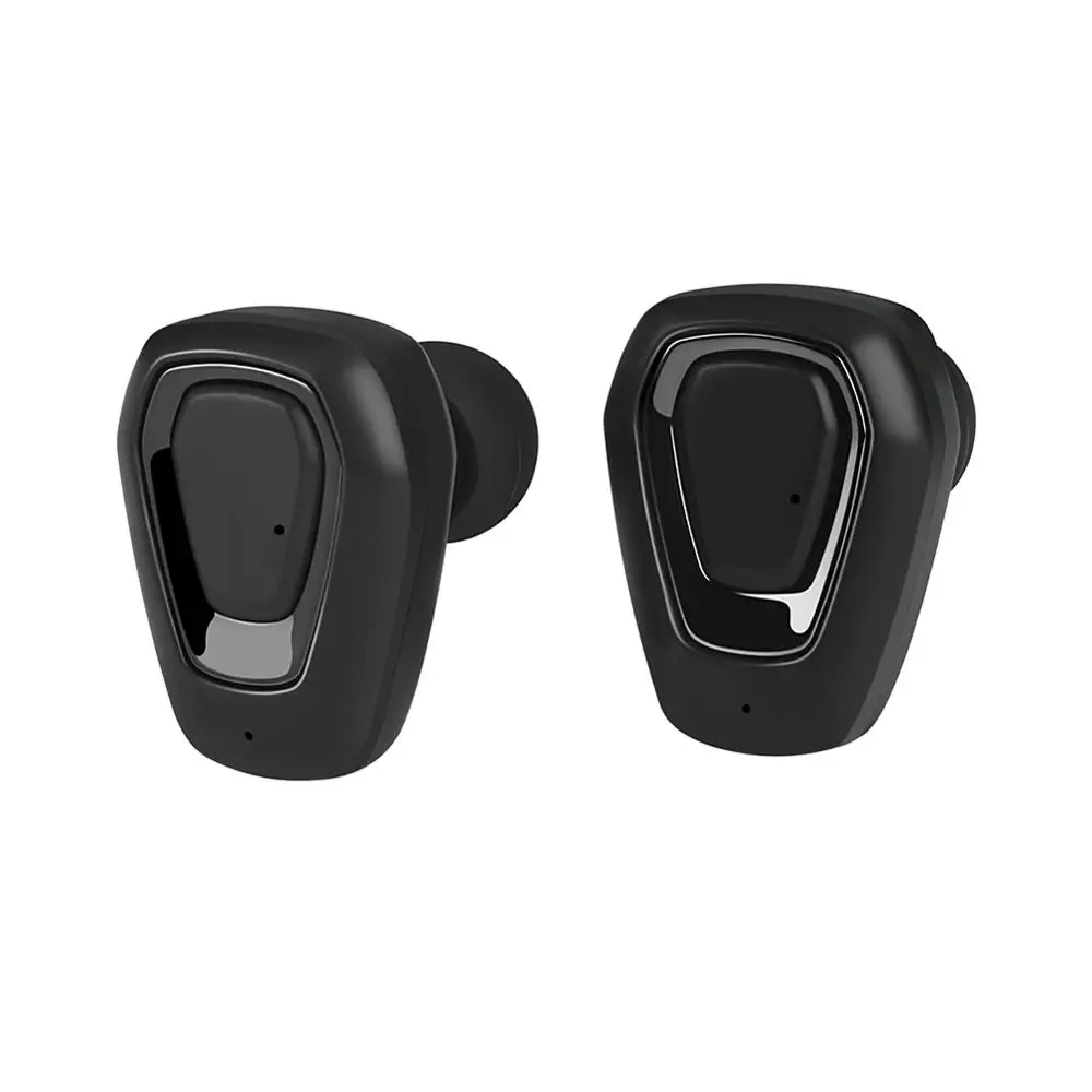 Черный Оригинальные ABAY A7 настоящие беспроводные TWS наушники Bluetooth V4.2 наушники-вкладыши с микрофоном гарнитура-вкладыши для iPhone Android - Цвет: Черный