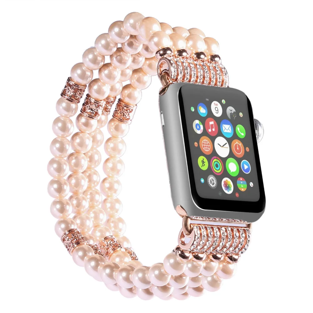 Goosuu Роскошные Агат ремешок для Apple Watch 38mm 42 мм серии 1 2 3 iwatch ремешок|band for apple watch|for