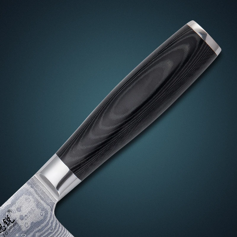 Новинка! Японский нож santoku VG10 японский шеф повара для овощей длина лезвия 180