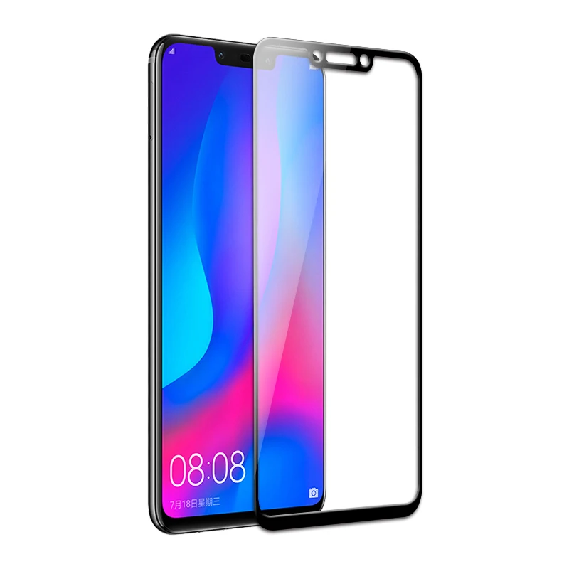 Для huawei mate 20 Lite Закаленное стекло пленка крышка для телефона, которая полностью закрывает переднюю часть тонкий защитный экран для huawei mate 20 Lite 6,3"
