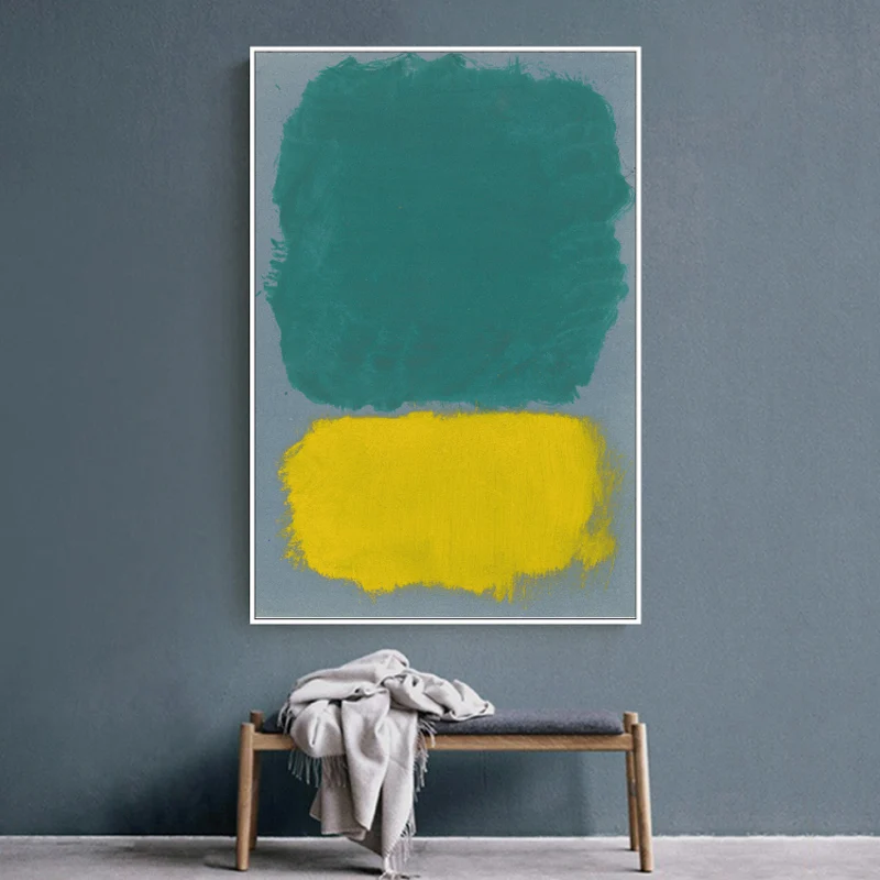 Абстрактный цвет брызги холст живопись Печатный Уникальный Холст Живопись стены