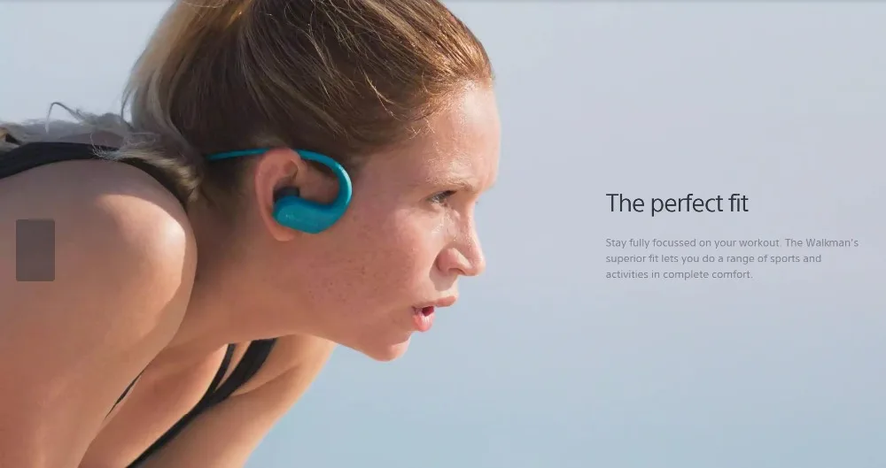 Sony NW-WS413 водонепроницаемый плавательный Бег mp3 музыкальный плеер гарнитура интегрированные аксессуары Водонепроницаемый sony WS413 Walkman
