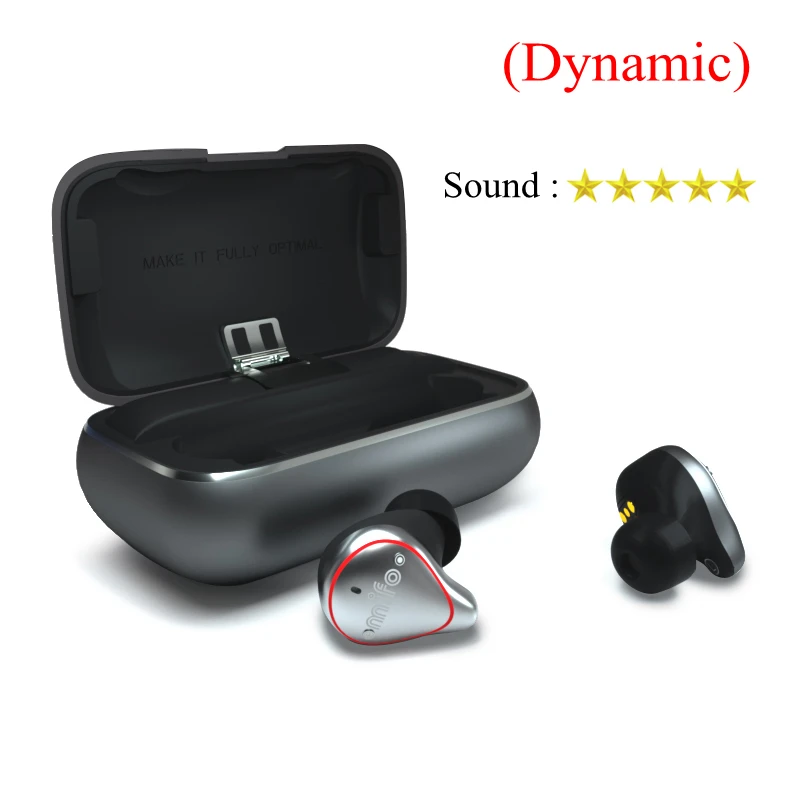 Standard version Mifo O5 TWS настоящие беспроводные наушники IPX7 водонепроницаемые Bluetooth наушники беспроводные стерео наушники с микрофоном Громкая связь звонки - Цвет: Standard version
